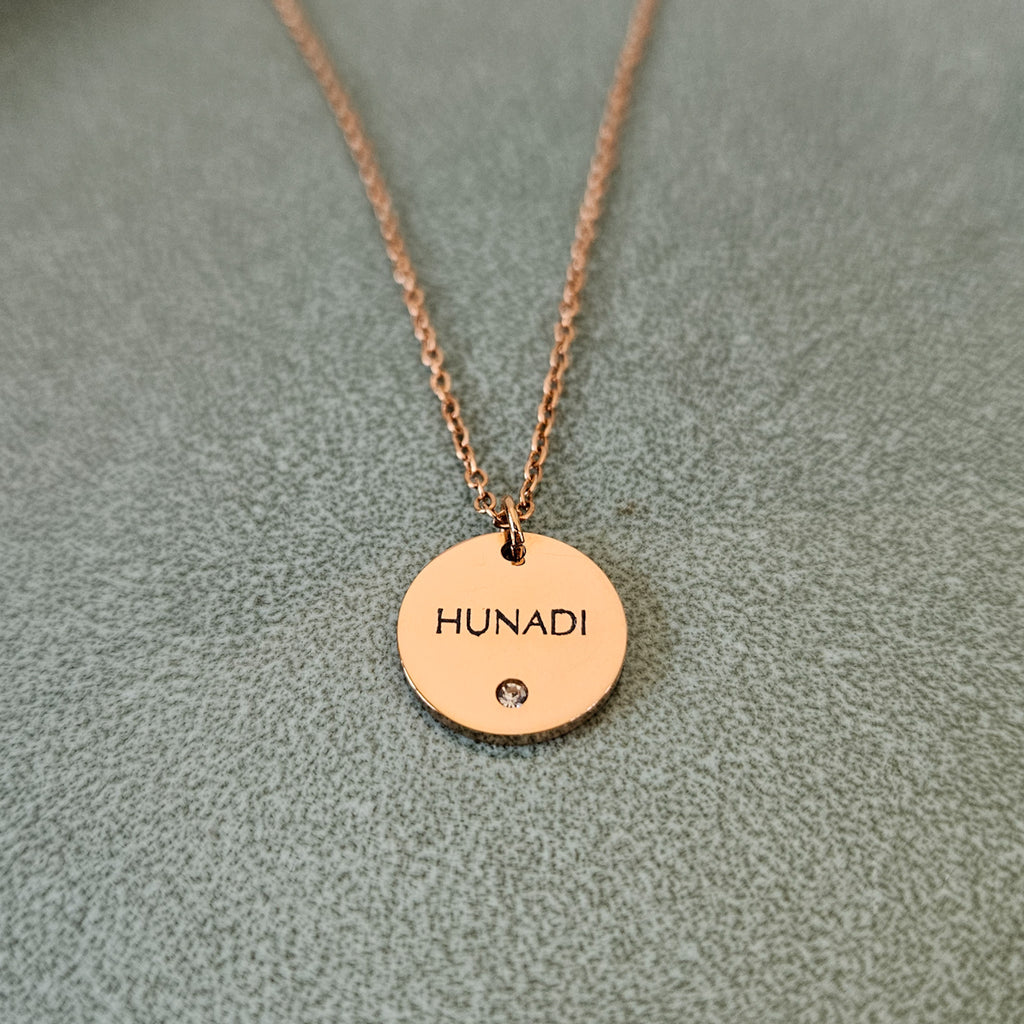 Guiding Light Engraved Necklace