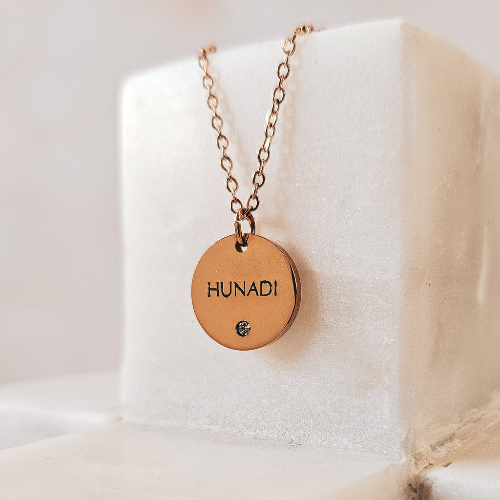 Guiding Light Engraved Necklace