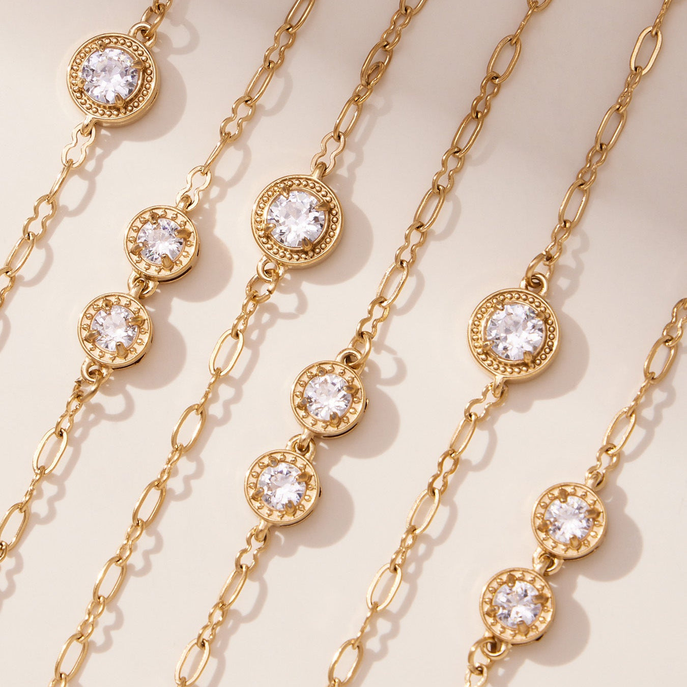 82cm Halo Long Necklace