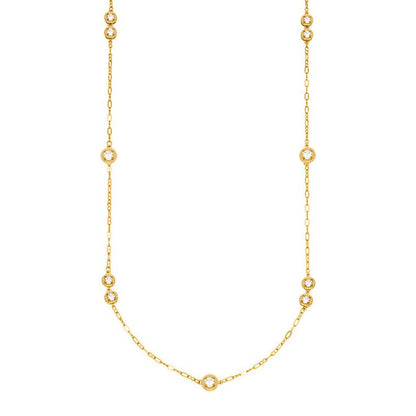 82cm Halo Long Necklace