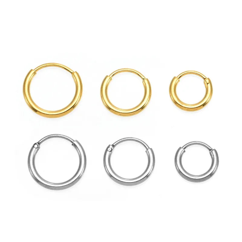 Waterproof Hoop Earring Set
