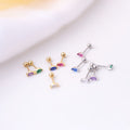 Colour Marquise | Screw Ball Stud (1pc single)