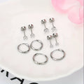 Waterproof Mixed Earring Set
