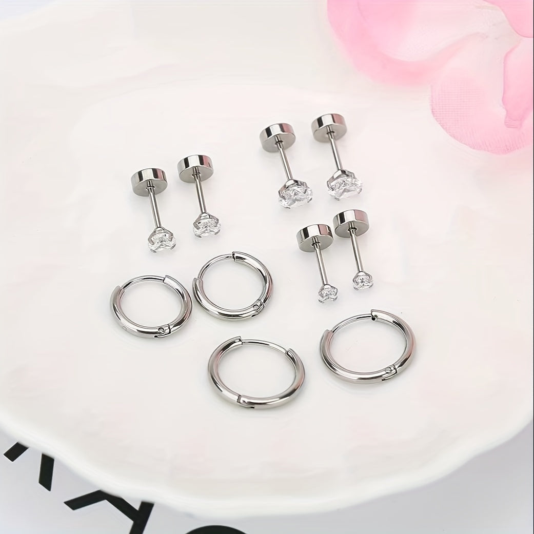 Waterproof Mixed Earring Set