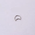 1.2mm Moon | Stainless Steel Seamless Clicker Ring 16G Gauge