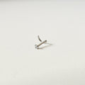 2mm Diamante | S Curved Nose Stud (1pc single)
