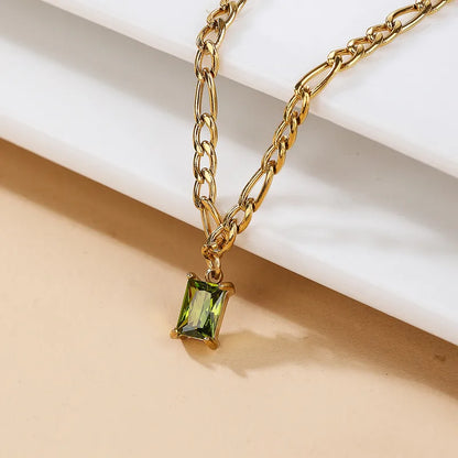 Olive Figaro Necklace