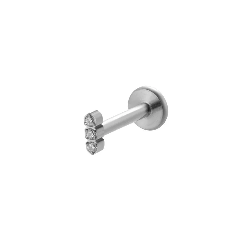 Pixel | G23 Titanium Flat Back Stud