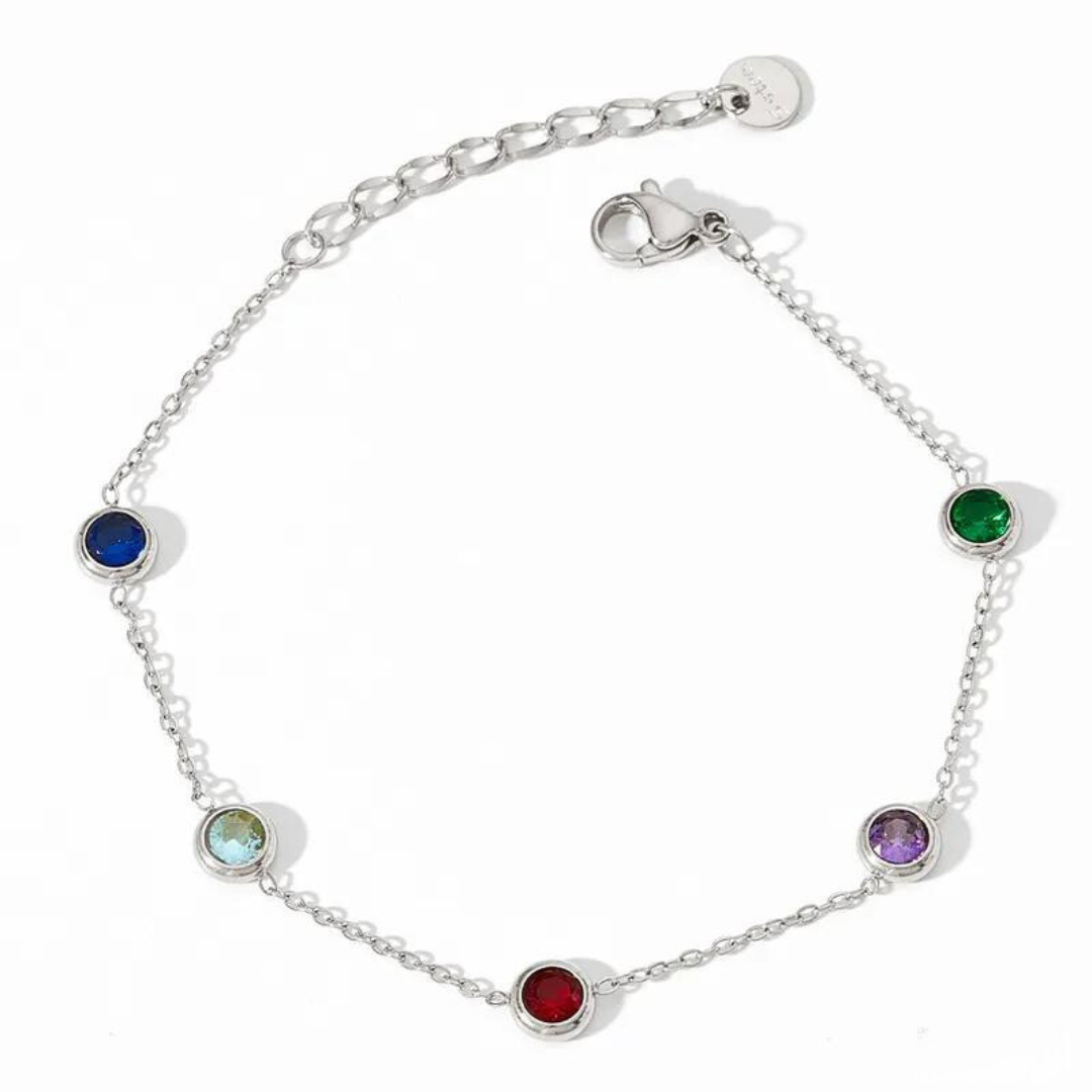 Rainbow Drop Bracelet James Jewellery