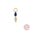 Blue Royale | Sterling Silver Earring Charms