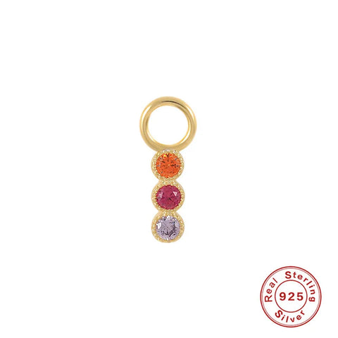 Autumn | Sterling Silver Earring Charm