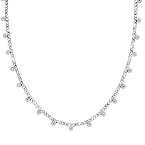 Silver Droplet Necklace