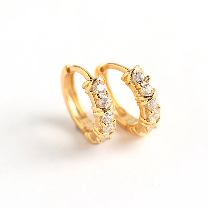 Sofia Hoops in Sterling Silver