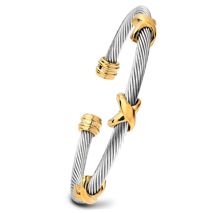 Sophia Twisted Bangle