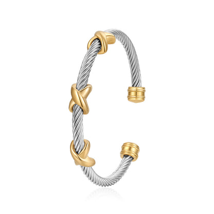 Sophia Twisted Bangle