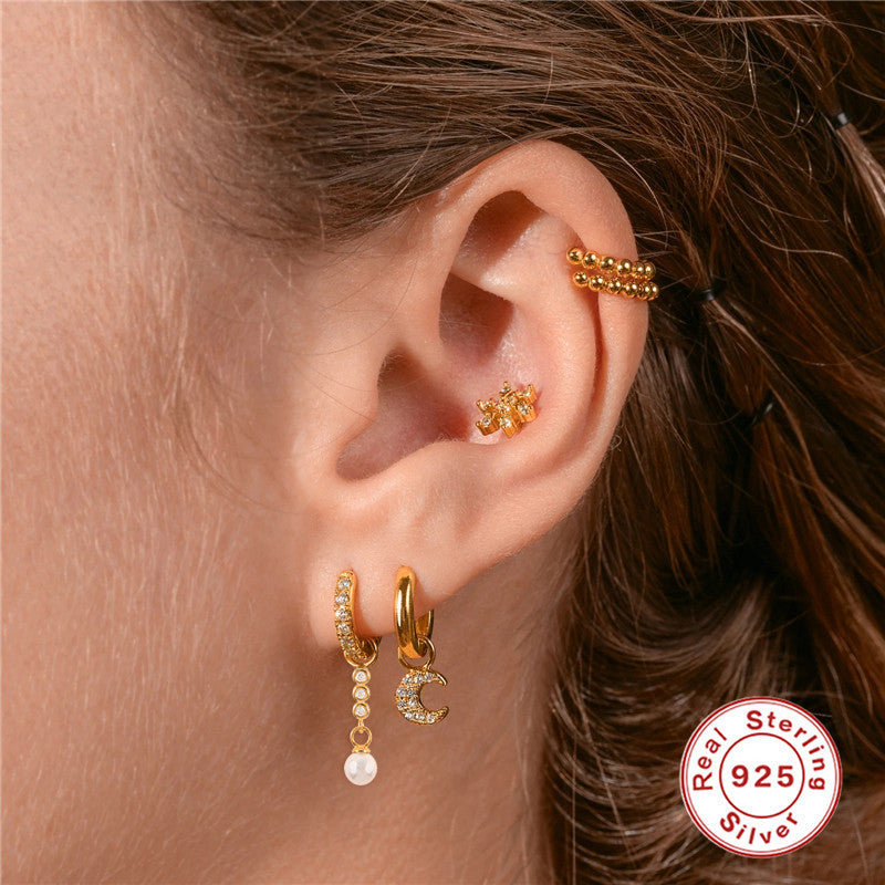 Pearl Bella | Sterling Silver Earring Charm