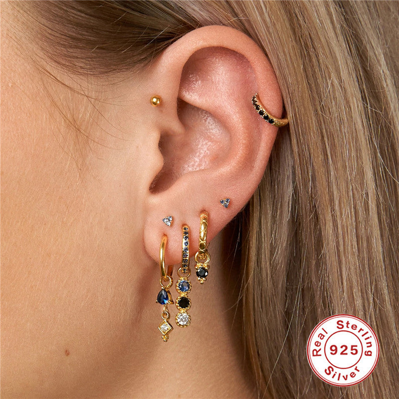 Blue Royale | Sterling Silver Earring Charms
