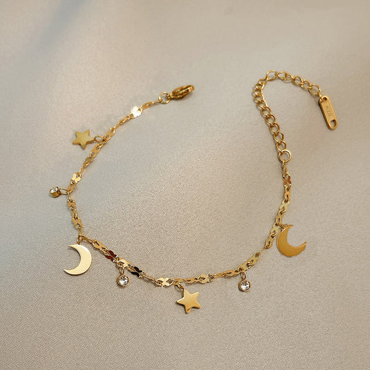 Sun, Moon, Star Bracelet