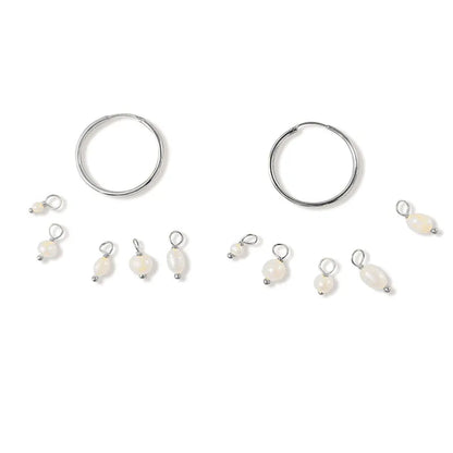 25mm Super Skinny Hoop Earrings