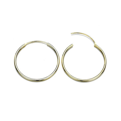 25mm Super Skinny Hoop Earrings