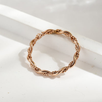 Twisty Stack Ring