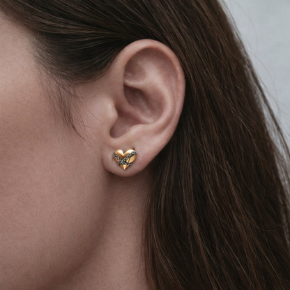 Unchain My Heart Studs