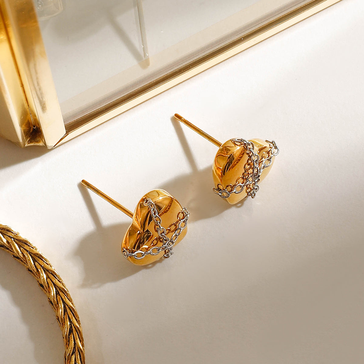 Unchain My Heart Studs