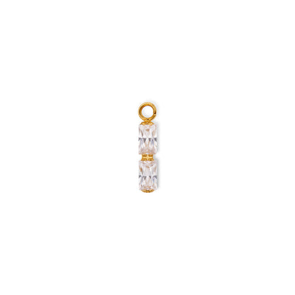 Titanium 1.2mm Seamless Segment Ring + Charm Combo