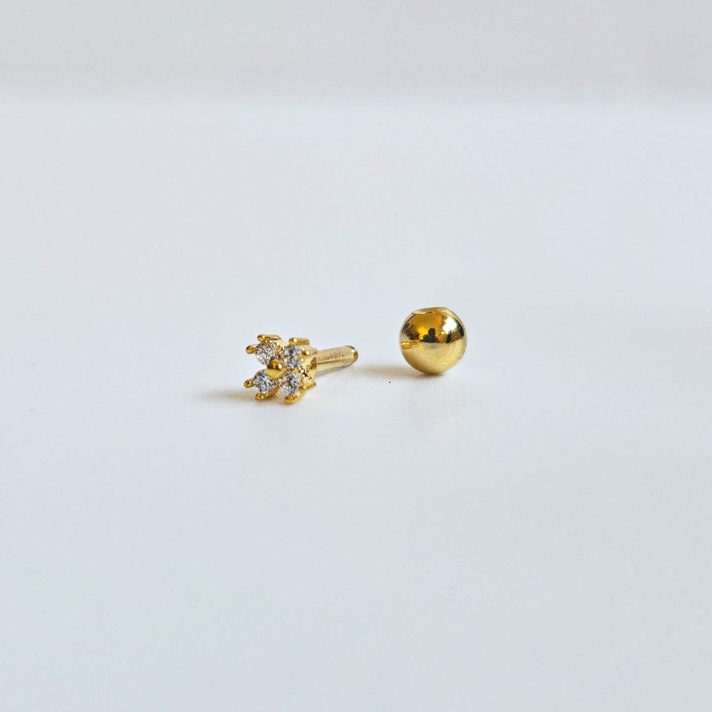 Petite Petal | Screw Ball Stud