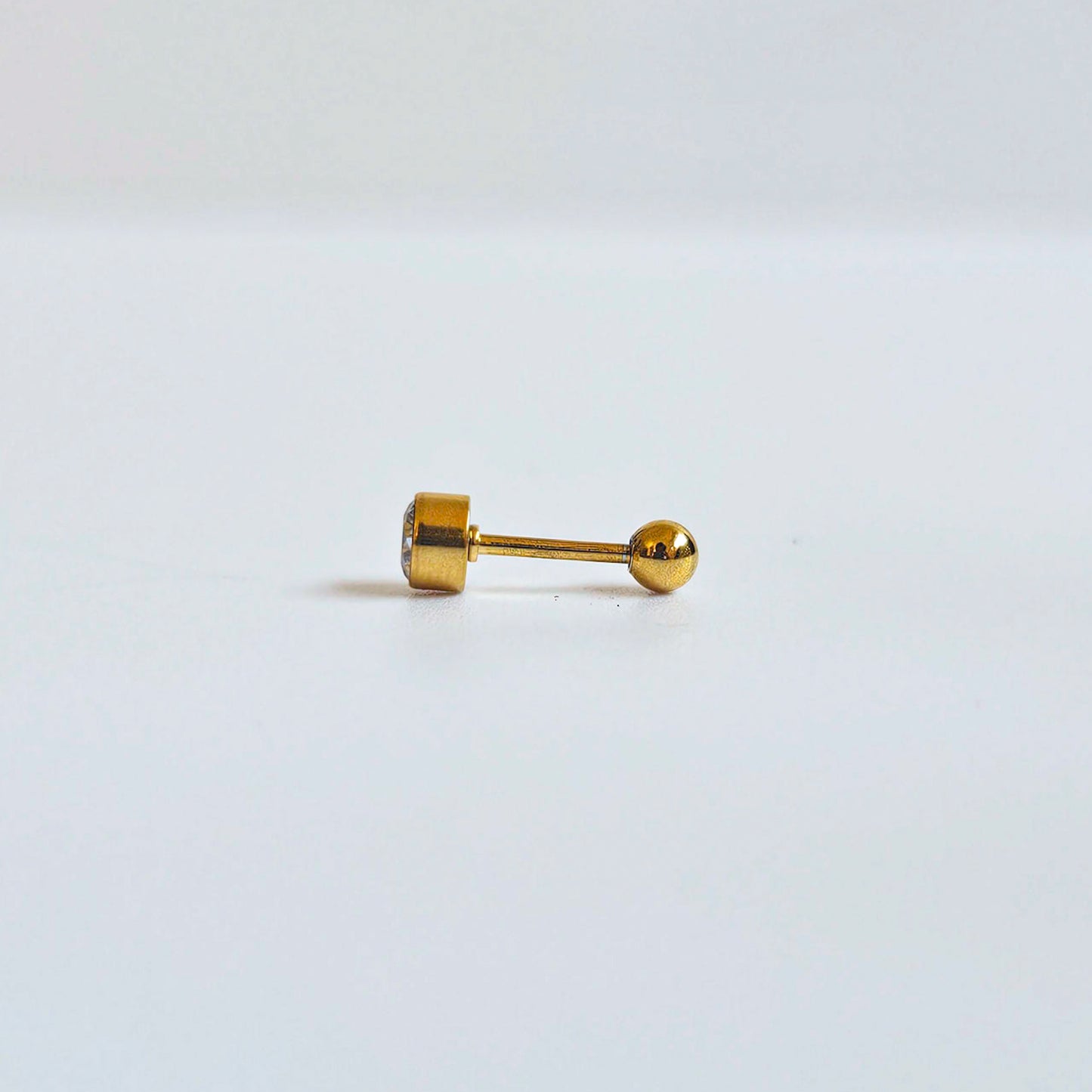 Solitaire | Screw Ball Stud (1pc single)