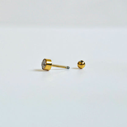 Solitaire | Screw Ball Stud