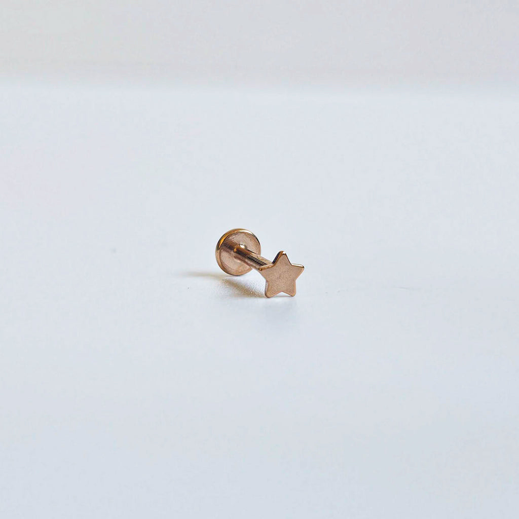 Little Star | Stainless Steel Flat Back Stud