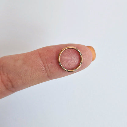 Inlay | Seamless Segment Ring (1pc single)