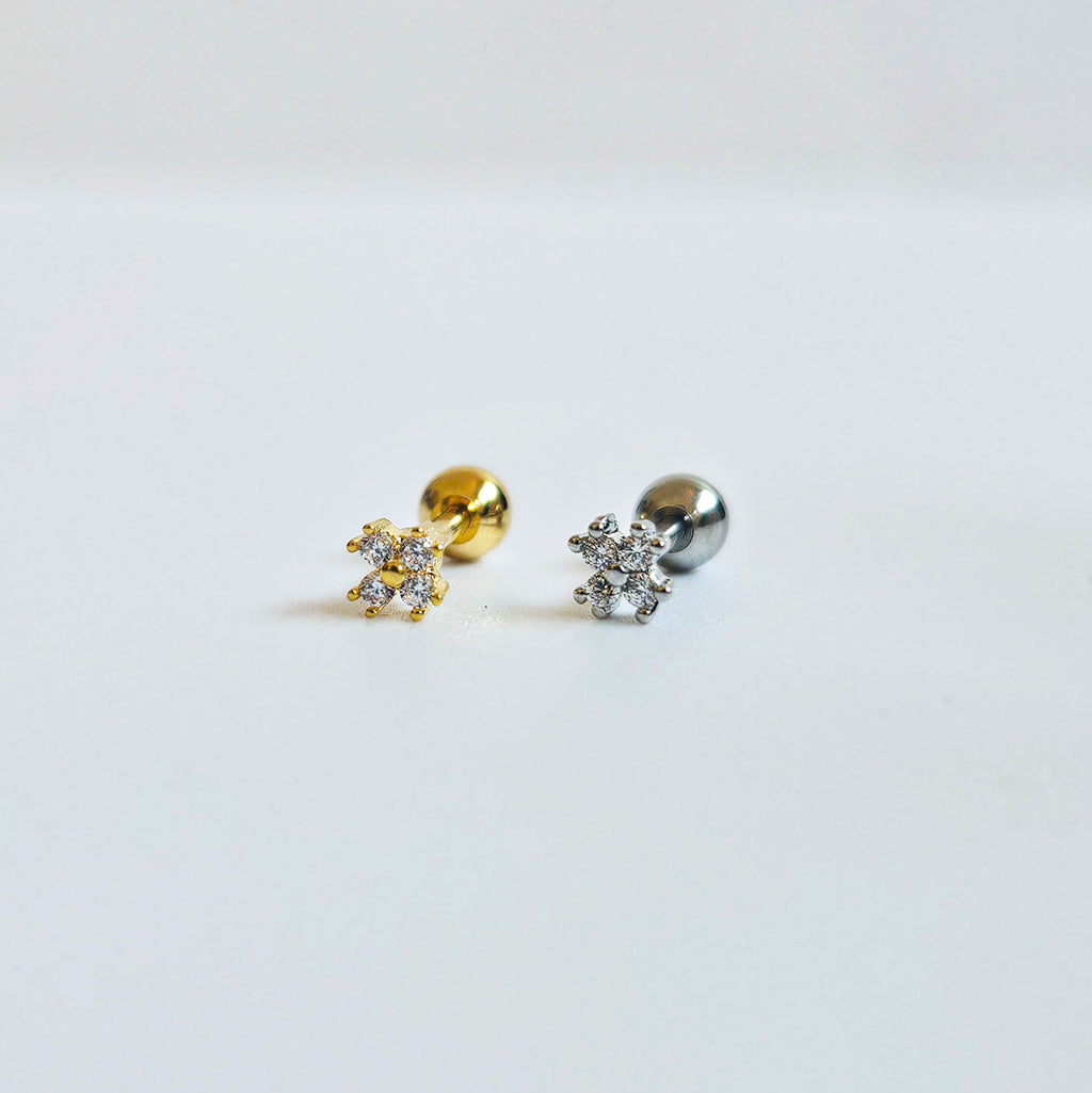 Petite Petal | Screw Ball Stud (1pc single)