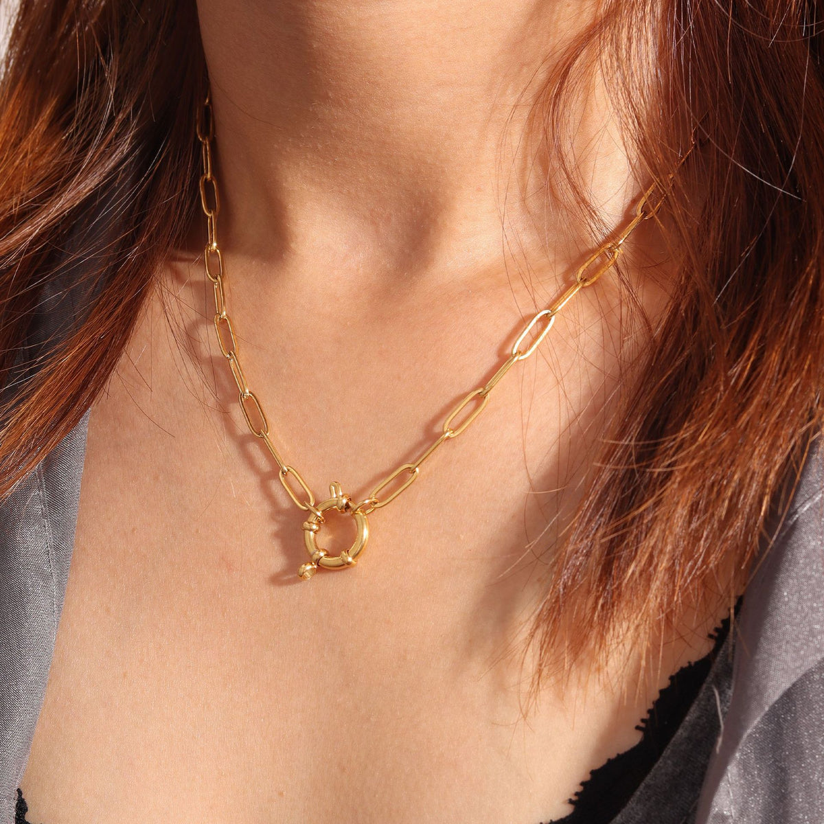 Paperclip Signoretti Buckle Chain