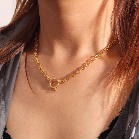 Large Rolo Signoretti Buckle Chain