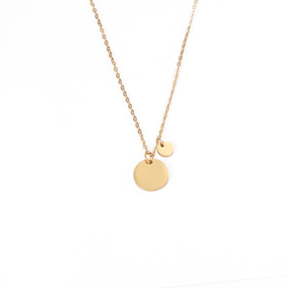 Legacy Engraved Necklace | Gold