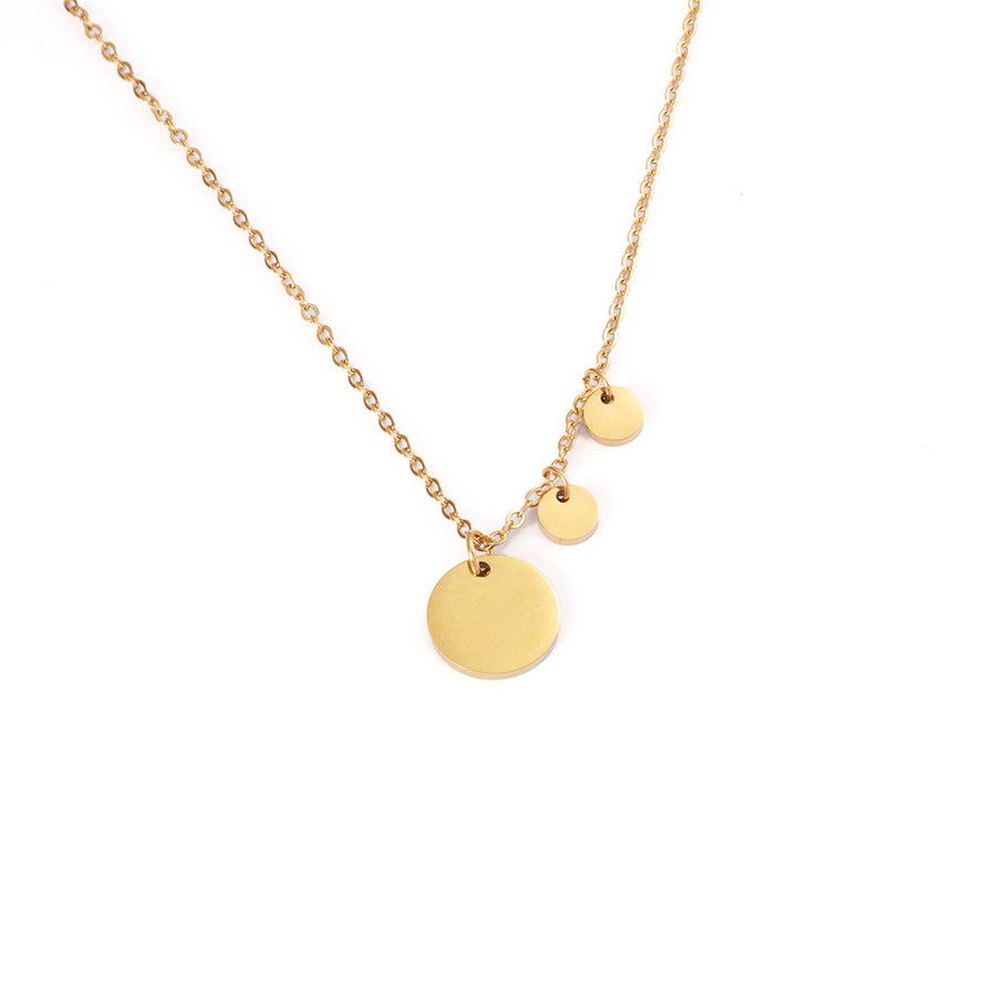 Legacy Engraved Necklace | Gold