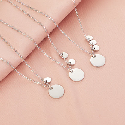 Legacy Engraved Necklace | Silver