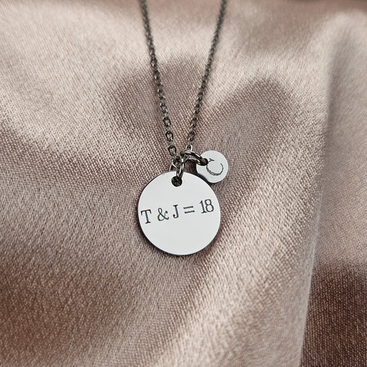 Legacy Engraved Necklace | Silver