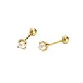 Little Pearl | Sterling Silver Screw Ball Stud