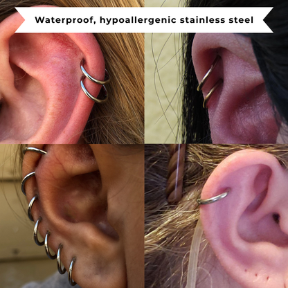 8mm Luxe | Stainless Steel Clicker Ring
