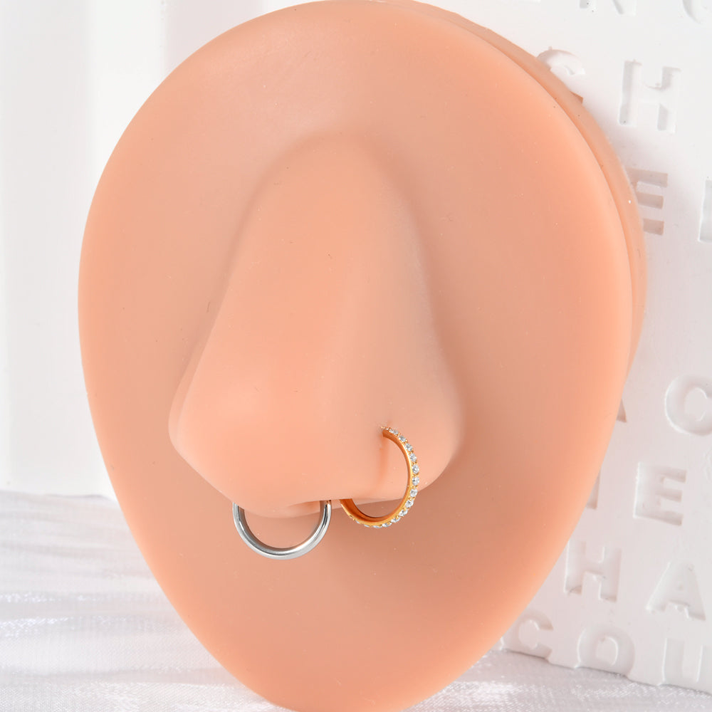 10mm Luxe | Stainless Steel Clicker Ring