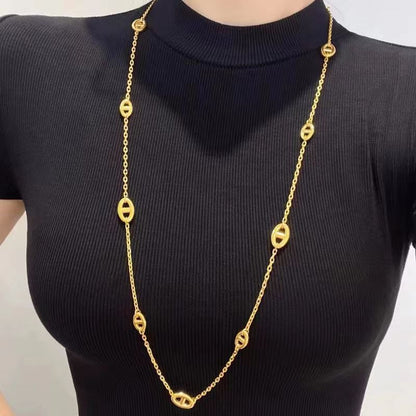 Mariner Link Long Necklace