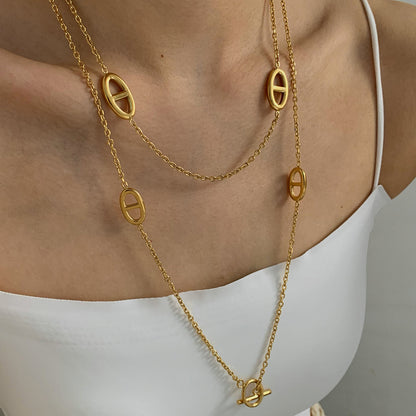 Mariner Link Long Necklace