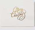 Small Gold Embossed Handwritten Gift Card