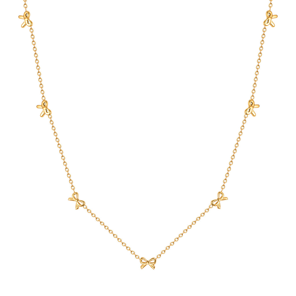 Mini Bow Necklace