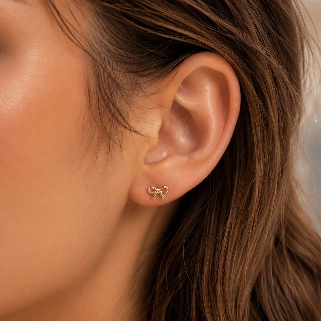 Mini Bow Studs