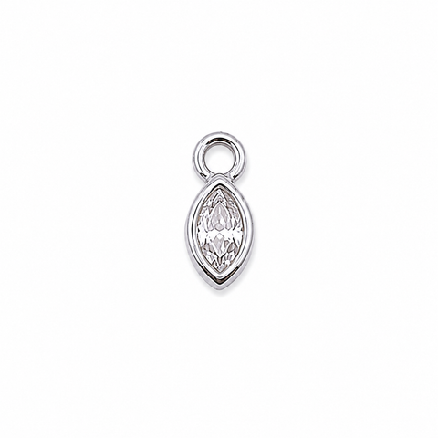 Mini Marquise | Sterling Silver Piercing Charm