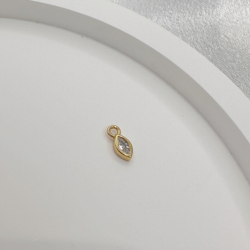 Mini Marquise | Sterling Silver Piercing Charm